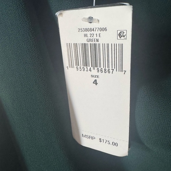 Ralph Lauren One Shoulder Green Dress - Picture 5 of 9